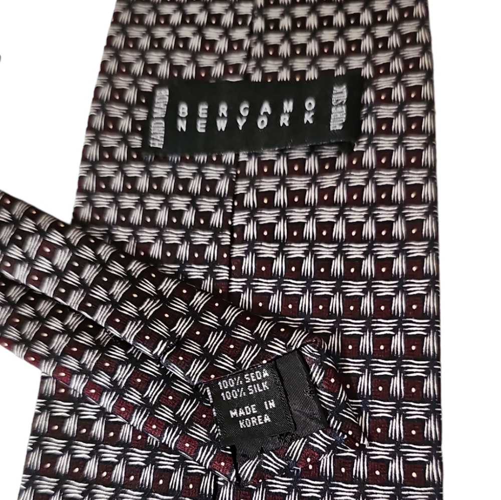 Bergamo New York Silk Tie - Picture 3 of 8